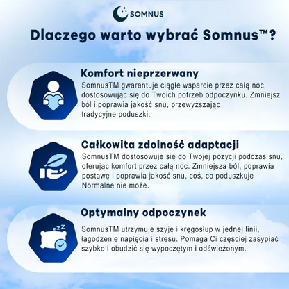 Ortopedyczna Poduszka Szyjna - Somnus™